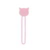 Silicone Cable Organizer Winder Pink