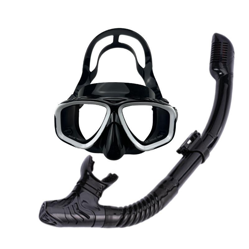 In-Stock Snorkeling Set: Diving Mask, Snorkel, & Myopia Goggles