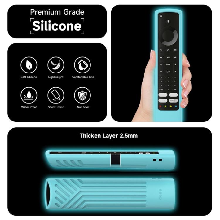Lightweight Remote Case/Cover Protective Silicone Holder used for TV F2 Fire