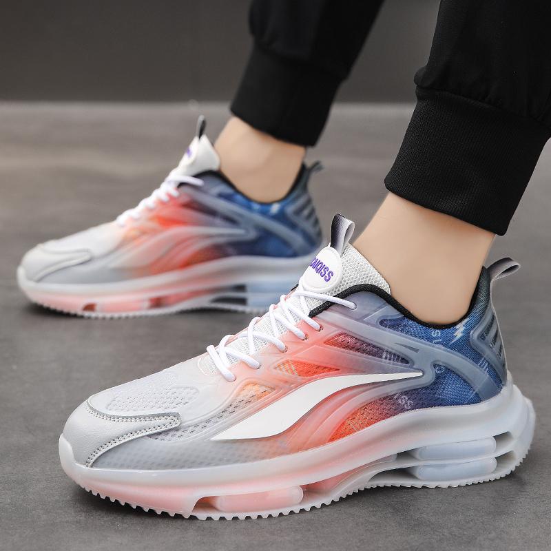 Men’s Sports Shoes Women Running Sneakers Basketball Shoes Thick Sole Height Increase Couple Unisex Jogging Shoes