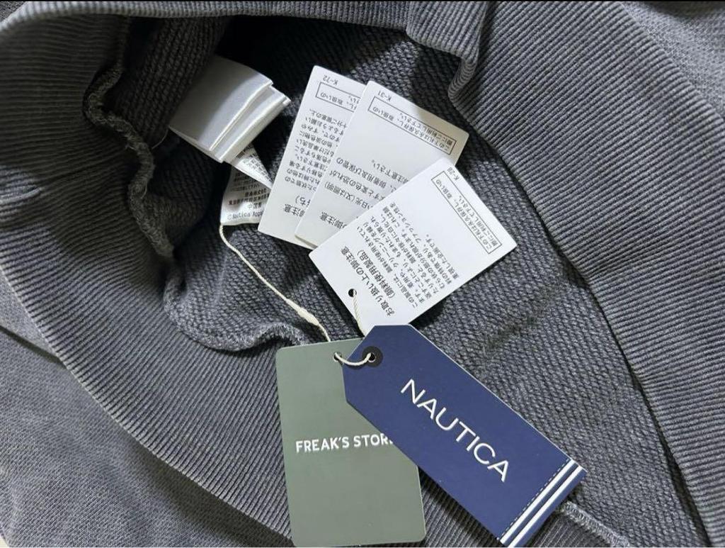 [USED] Jungkook wears NAUTICA sweatshirt, XXL, charcoal gray