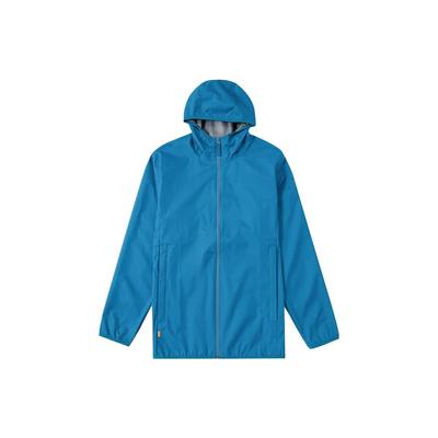 Casual Solid Color Hooded Jacket Men Jackets Blue A2ETN-G94