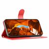 For Motorola Moto G56 5G Case Wallet Stand Imprinted Rose Butterfly PU Leather Phone Cover