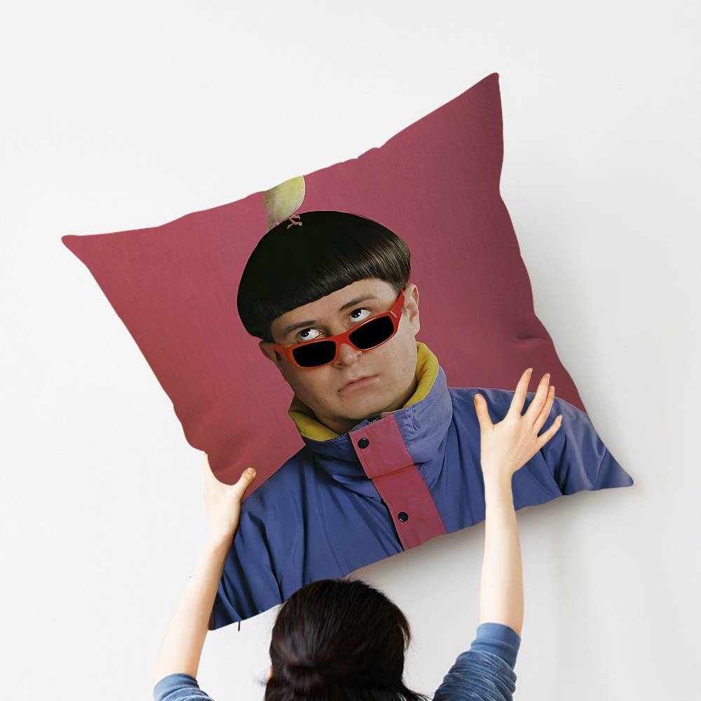 Singer Oliver Tree Nickell Pillow Cushion Cover Pillowcase Living Room Sofa Home Decor Customized