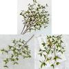Artificial Leaf Branch For Wedding Decor And Photography Props With Silk Fabric Material