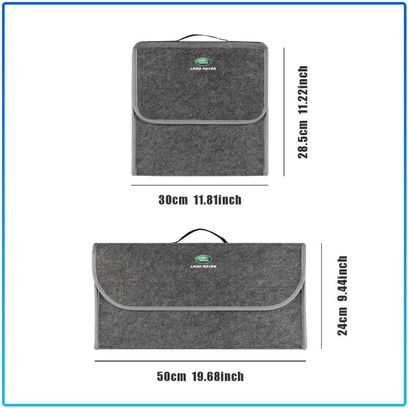 Bolsa Organizadora de Caja de Almacenamiento de Artículos Varios de Gran Capacidad para Maletero de Coche, Estuche para Herramientas para Land Rover Freelander 2 L2 L319 L462 LF Range Sport Evoque L322 Discovery 2