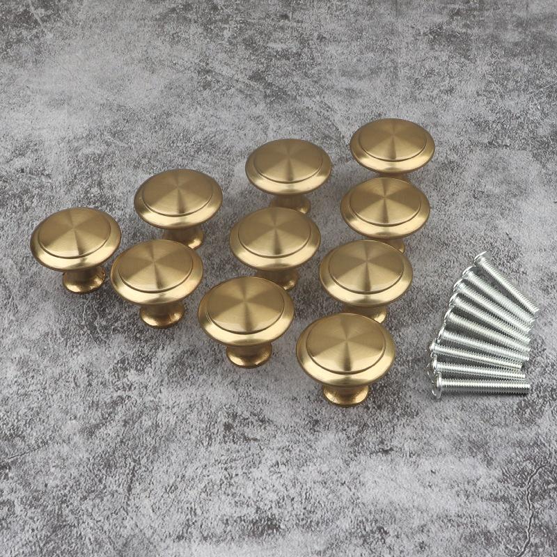 

Круглая золотистая минималистичная ручка для шкафа и гардероба Gu You Home