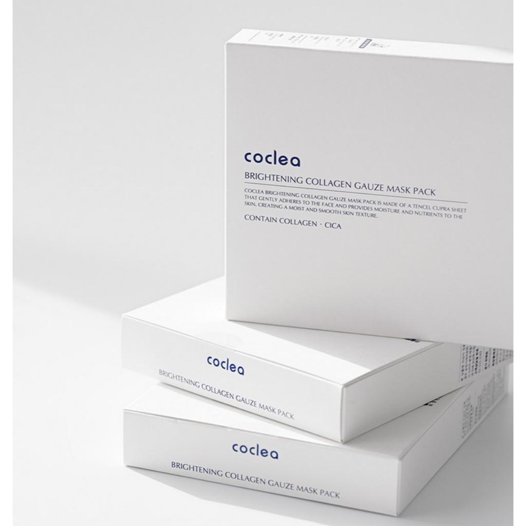 [coclea] Coclea Brightening Collagen Gauze Mask Pack 5pcs