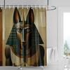 Heimdekoration Duschvorhänge Für Badezimmer Wasserdichtes Vorhangmaterial Moderner Nordischer Stil Wohnzimmer Ägypten Pharao Retro