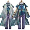 Genshin Impact Baizhu Disfraz Cosplay Adulto Uniforme de Carnaval Halloween Fiesta Anime Disfraces de Mascarada Mujer Juego