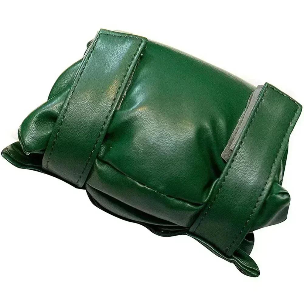 

Insulated Outside Tap Cover Winter Frost Protector Outdoor Weather Jacket Garden Faucet Cover Leather Green Black зелёный