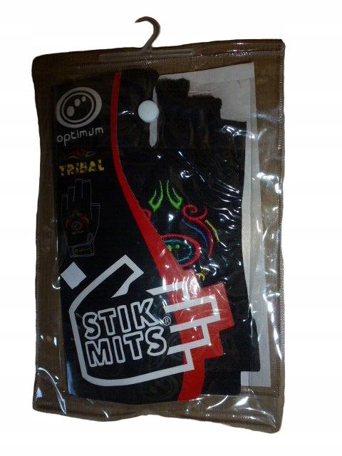 S9168 Optimum Stik Mits Tribal Rękawiczki Minetki Rugby Piłka Nożna Mini