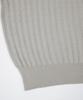 BIRBANTE Washable Cotton Square Round Knit - Ivory