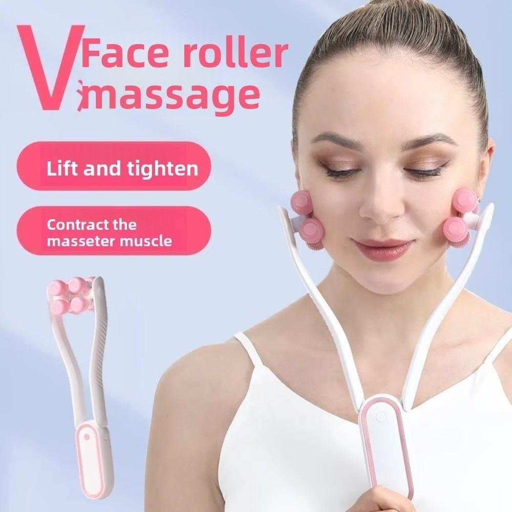 Relaxing Lifting Rolling Face Massager V Shape Manual Face Massager  Daily Skincare