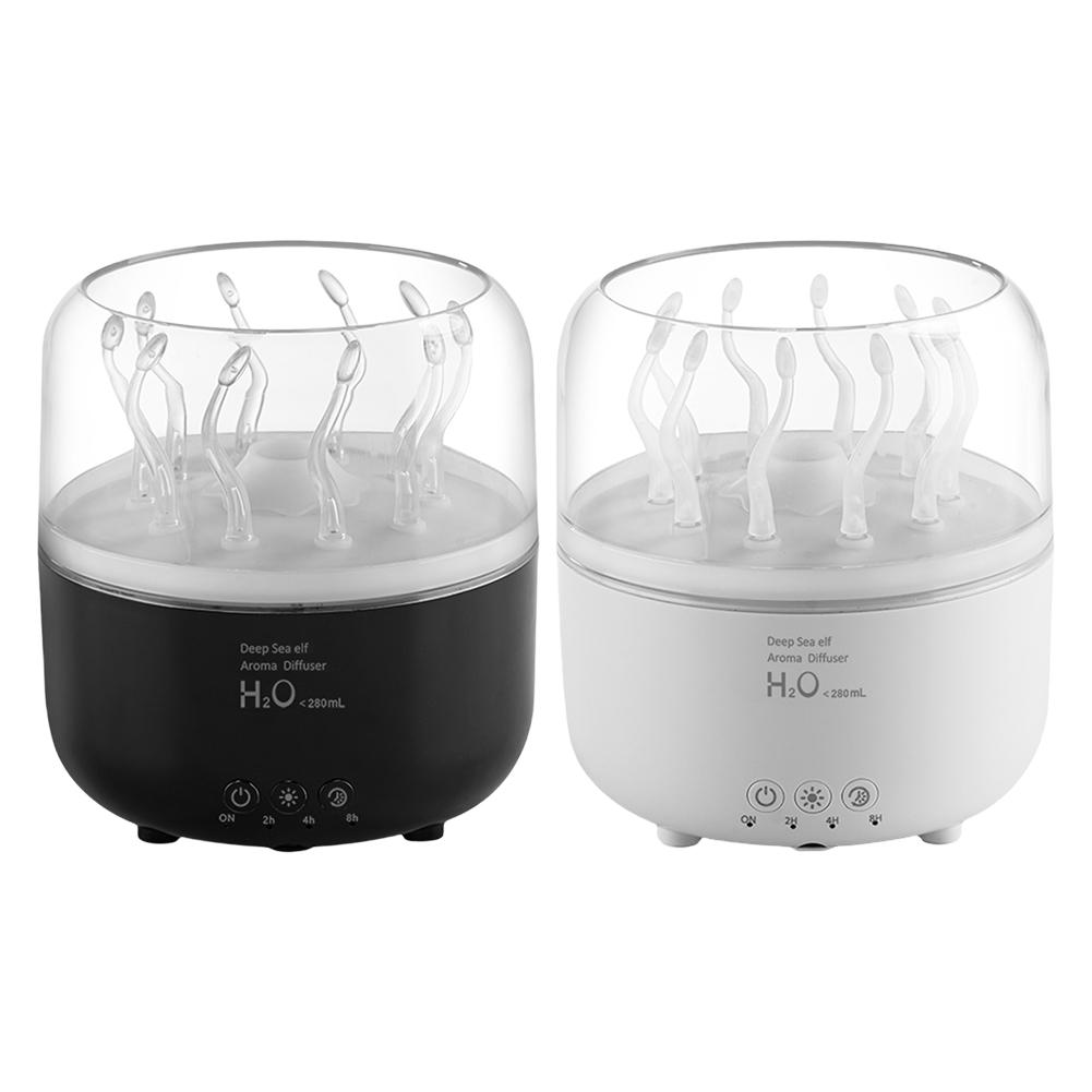 Jellyfish Humidifier Essential Oil Diffuser with 7 Colors Light Aroma Diffuser Air Diffuser Humidifier for Bedroom Home Office