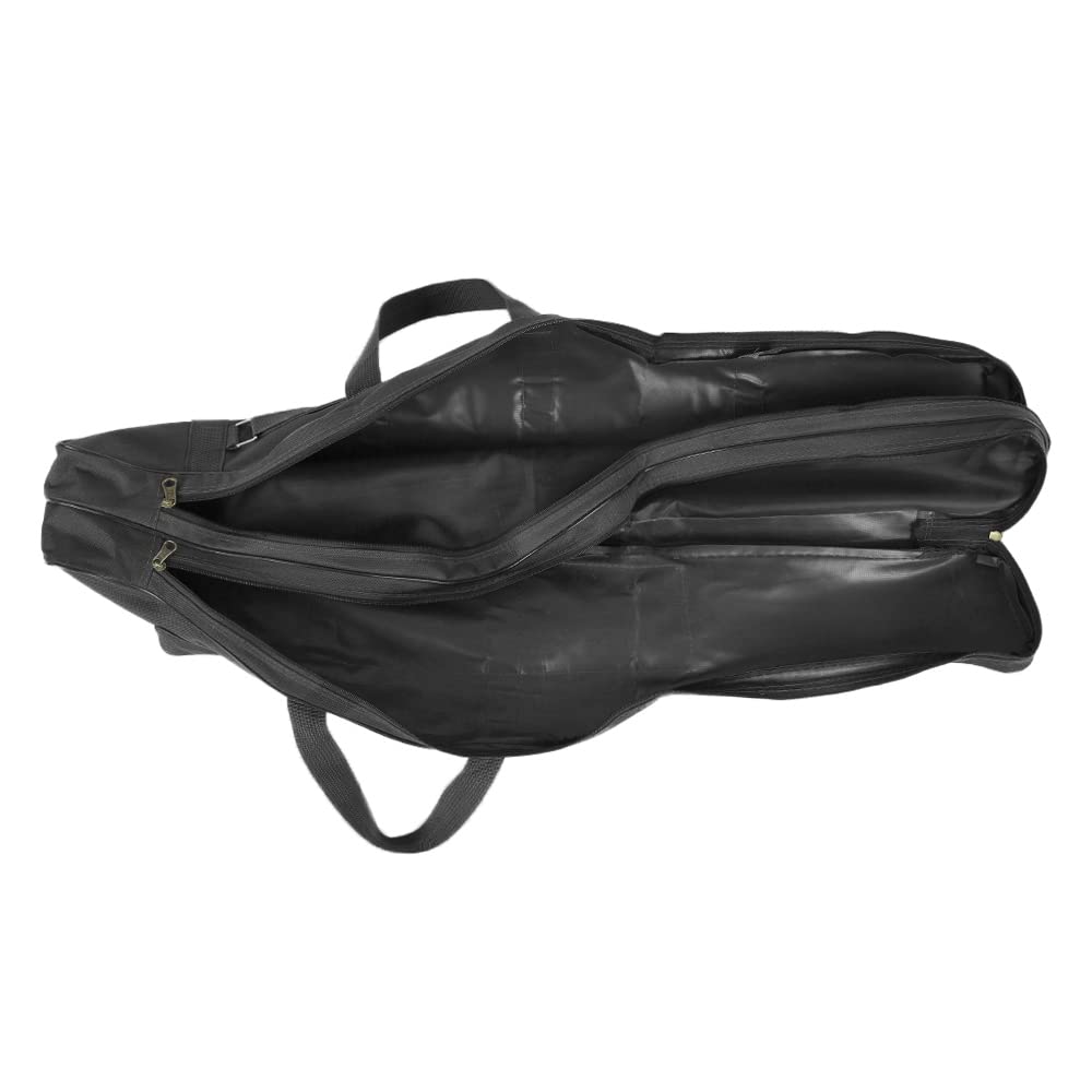 Lixada Fishing Rod Case, Fishing Bag, Portable Fishing Rod Storage Bag, Rod Case, Tackle Bag (Black, 170cm)