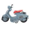 Legierung Damen Motorrad Modell Fahrzeug Sammlerstück Motorrad Modell Ornament für Kinder Kinder Blau