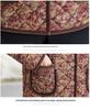 Mid-Aged & Elderly Women's Stylish Warm Velvet-Lined Winter Cotton Jacket