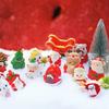 1-100 st Mini Julpynt Högtidsfestdekorationer Söta Skrivbordsfigurer Julklappar till Barn Heminredning