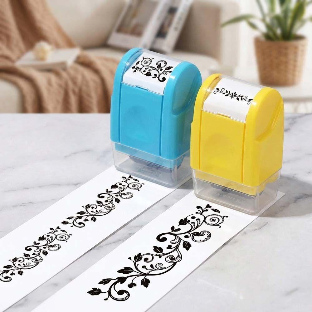 Score Printing Roller Hand Account Seal Convenient Painting Graffiti Gifts Toy  Journaling