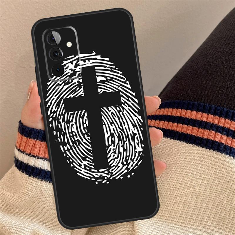 Verse of The Christian Bible Jesus Case For Samsung Galaxy A54 A34 A24 A14 A12 A22 A32 A52 A51 A71 A13 A23 A33 A53 A73 Cover