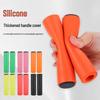 New Soft Silicone Handlebar Grips for Mountain Bikes