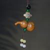 Key Charms Sandalwood Gourd Keychain Chinese Style Phone Charm  Car Key Accessories