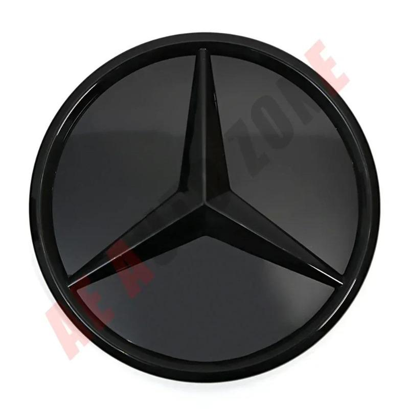 Grelha Frontal Estilo 3D Mais Recente Espelhada Emblema Estrela Cromada Compatível Com Mercedes Benz Classe CLA W118 2020-2023 CLA200 CLA250 CLA35 AMG