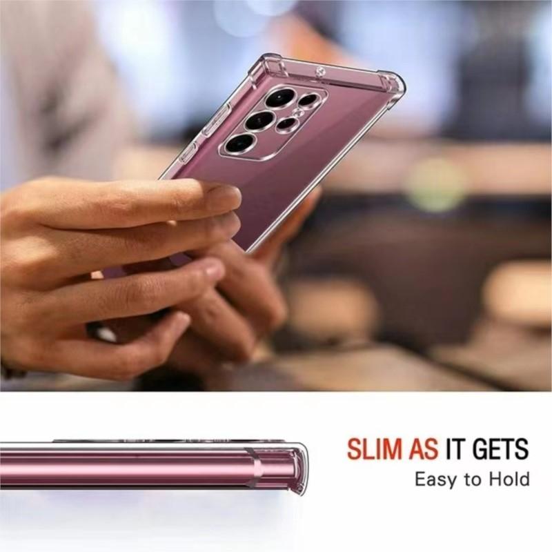 Shockproof Clear Cover For Samsung Galaxy S26 Ultra S23 S24 S21 S22 S23 S24 S25 Plus S20 S21 FE 5G Back Soft Case