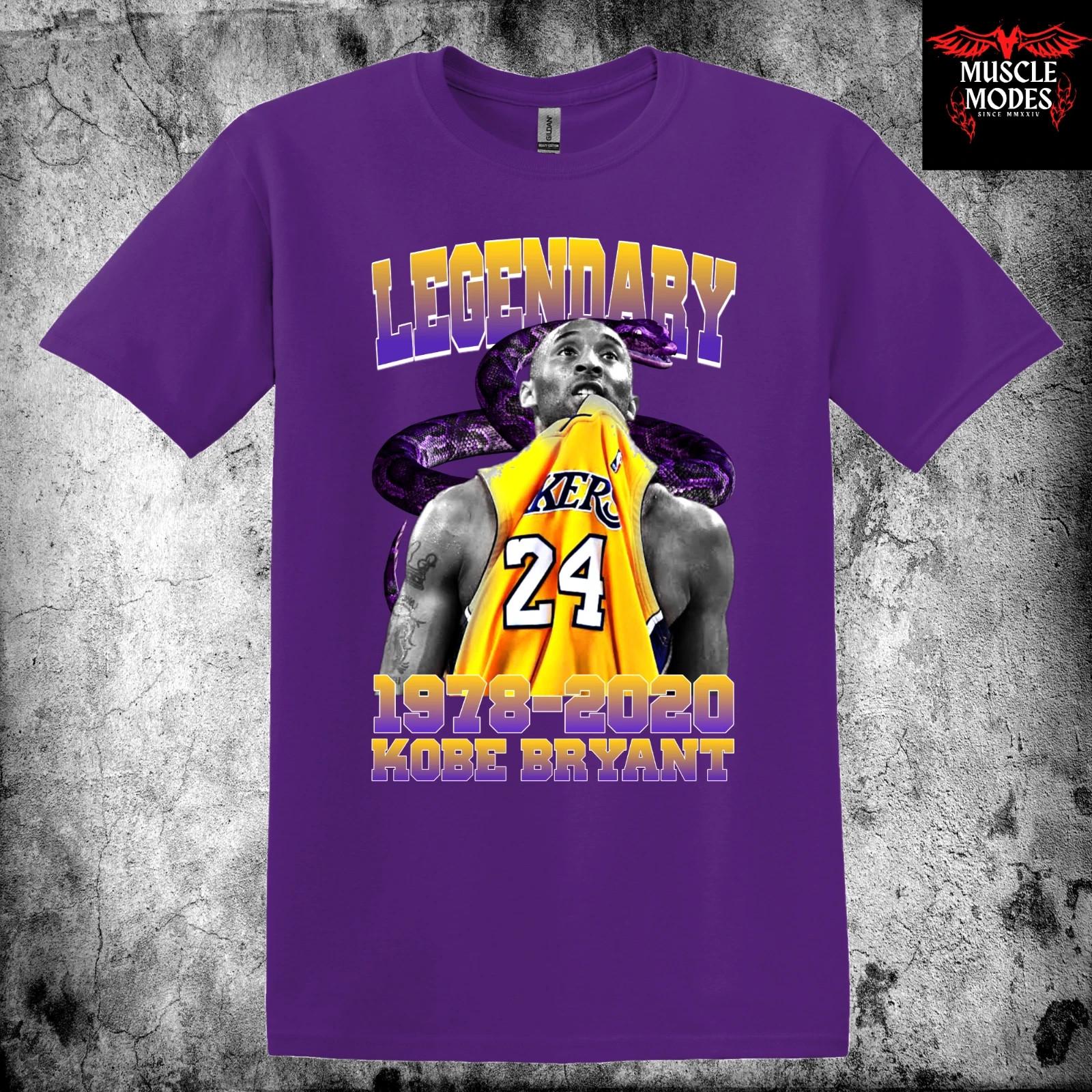 Kobe Bryant  Legendary  1978-2020  NBA Tribute Premium Unisex Sports T-Shirt S