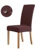 Universal Fit High Elastic Dining Chair Cover Slipcover Protector For Kitchen Table Chairs Easy Care Machine Washable
