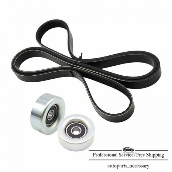 Für 12-15 Subaru Impreza XV Crosstrek 2.0L Serpentinen-Keilriemen mit Umlenkrollen-Satz