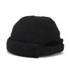 New Winter Warm Hip Hop Hat Women Man Hat Washed Retro Skullcap Adjustable Brimless Hat Breathable Hat Sailor Cap