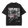 Devil May Cry T Shirt Washed Oversized Streetwear Hip Hop Vintage TShirts for Men Women Clothing Short Sleeve Cotton Tee Shirt