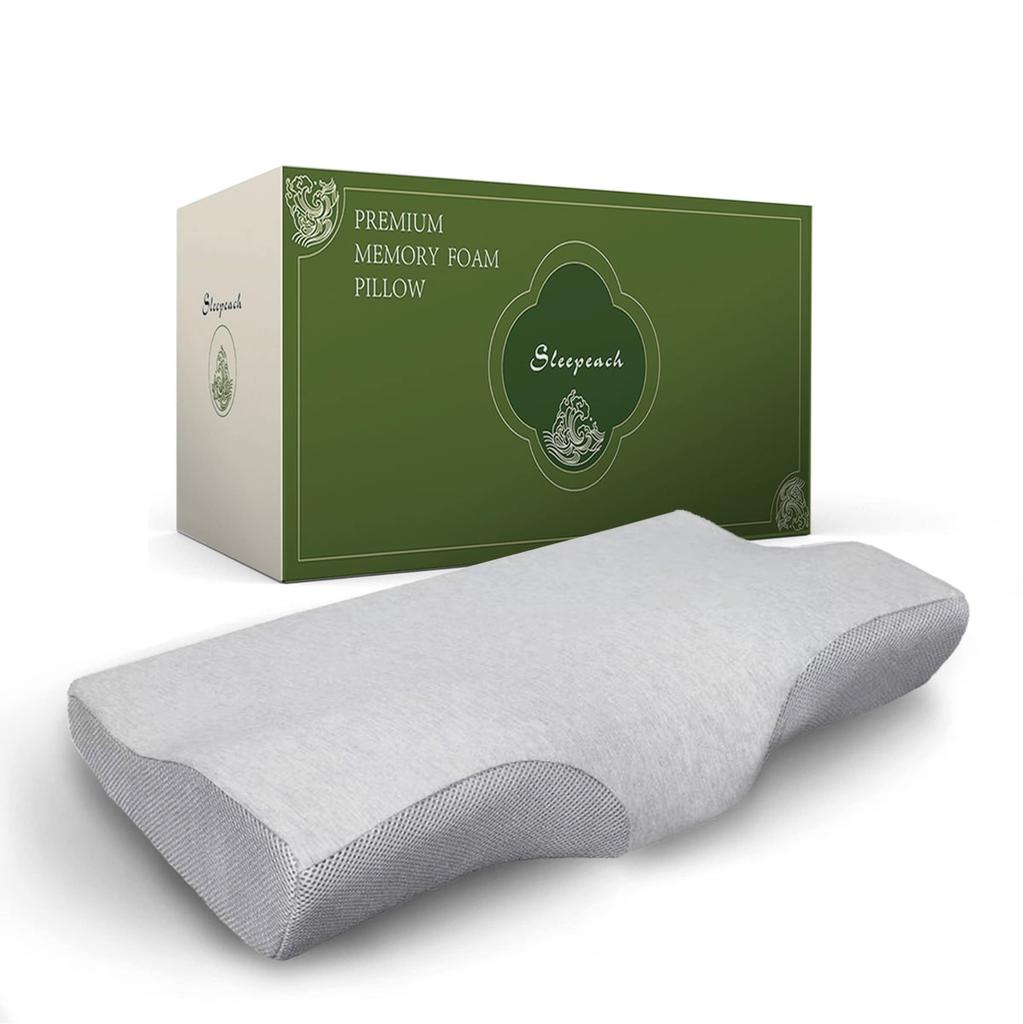 Sleepeach Memory Memory Foam Just Large Pillow, Foam, Pillow, Fit, Cover, Washable, 6034cm7-11cm, Pillow,