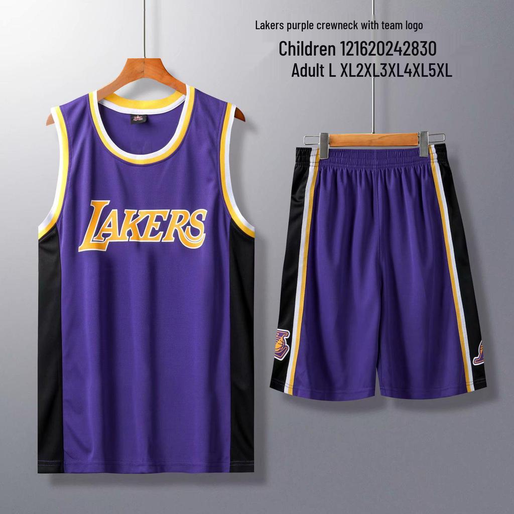 NBA Team Basketball Trikot Set: Bulls, Rockets, Lakers, Cavaliers, Celtics, Heat - Anpassbare Nummern