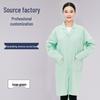 Thickened Blue Overalls for Autumn/Winter: Warm, Customizable Work Clothes for Laboratory or Warehouse