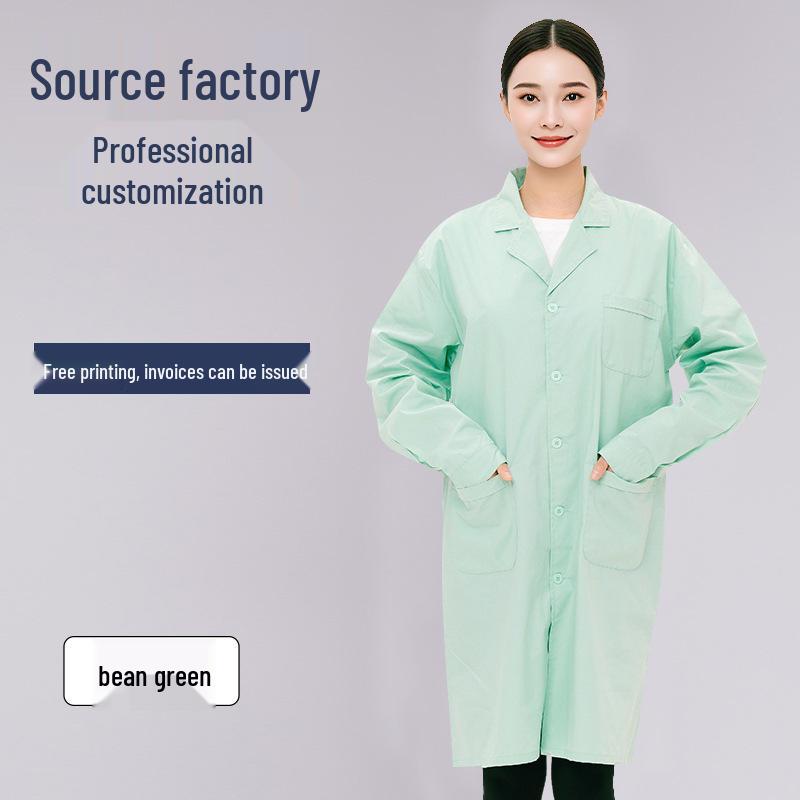 Thickened Blue Overalls for Autumn/Winter: Warm, Customizable Work Clothes for Laboratory or Warehouse