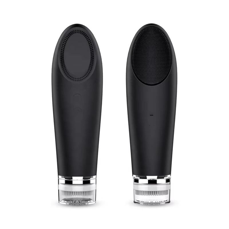 4-in-1 Electric Silicone Magnesium Alloy Waterproof USB Rechargeable Face Cleaning Brush Ultrasonic Deep Cleansing Blackhead Rechargeable