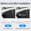 ABO2  2Pcs Car Window Sticker Auto Glass Decoration Stickers For Honda Civic Accord Fit Jazz Pilot CRV Odyssey Passport City Shuttle