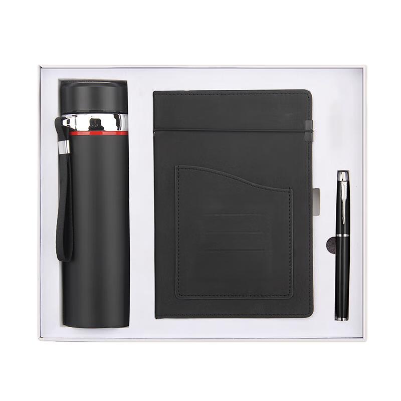 Executive Gift Set: A5 Notebook, Pen, and Insulated Mug
