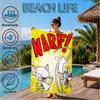 Pinky Brain Adventure Beach Towel, Microfiber Beach Towel, Perfect For Pool, Beach, Travel, Home Decor Beach Party Fan Gifts