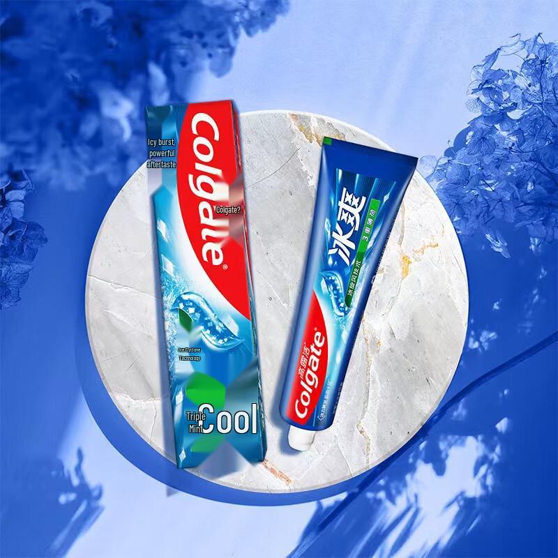 Colgate Ice Cool Triple Mint Toothpaste 150g (3-Pack)