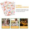 Birthday Party Tablecloth Picnic for Kids Covers Polyester Food Grade Decorative Cloths Child Tablecloths