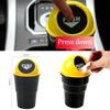 Hippcron Car Trash Garbage Can Auto Trash Dust Case Holder Bin Box Car-styling Yellow Red Blue Black