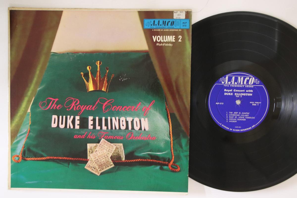 

LP Пластинка DUKE ELLINGTON - Королевский концерт Дюка Эллингтона и ALP313 AAMCO 1959 США Джаз Б/у