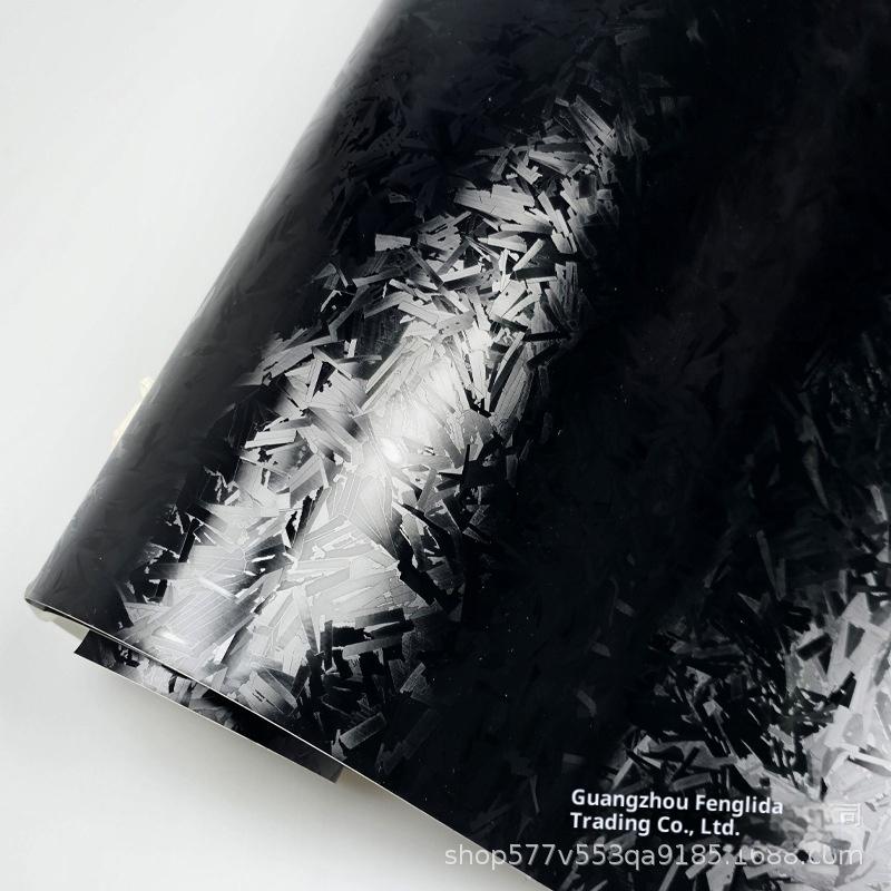 Koolstofvezel Steen Auto Stickers, Imitatie Koolstofvezel Kleurveranderende Interieur Achteruitkijkspiegel Stickers Volledige Body Auto Folie