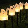 Halloween Lights for Outdoor Pumpkin Illumination Halloween Recessed Automatic Haunted House Garden Lighting Solar-Powered Decorations, Lights,