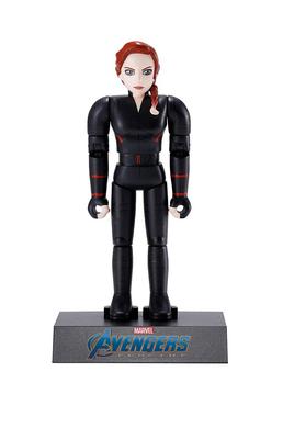 TAMASHII NATIONS Super Alloy HEROES Avengers Black Widow 100mm Diecast ABS Pintado Figura Móvel Aprox.. &