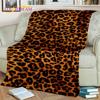 3D Wild Sexy Leopard Stripe Print Blanket,Soft Throw Blanket for Home Bedroom Bed Sofa Picnic Travel Office Cover Blanket Kids